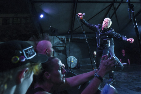 Konzert von GBH in Austin