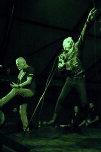 Konzert von GBH in Austin