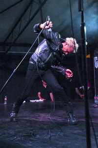Konzert von GBH in Austin