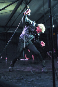Konzert von GBH in Austin