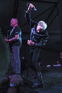 Konzert von GBH in Austin