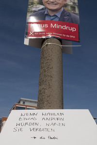 Bundestagswahlkampf-Plakate in Berlin