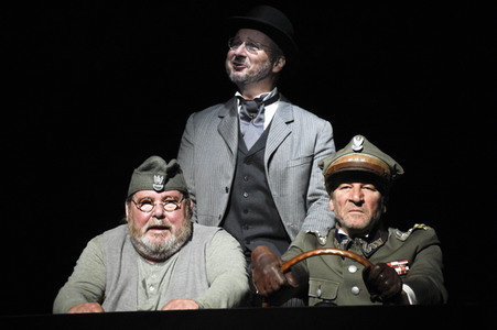 Theaterprobe 'Jacobowsky und der Oberst' in Berlin
