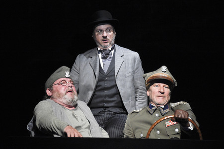 Theaterprobe 'Jacobowsky und der Oberst' in Berlin