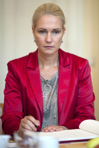 Wahlkampfaktion von Manuela Schwesig in Berlin