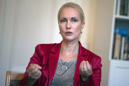 Wahlkampfaktion von Manuela Schwesig in Berlin