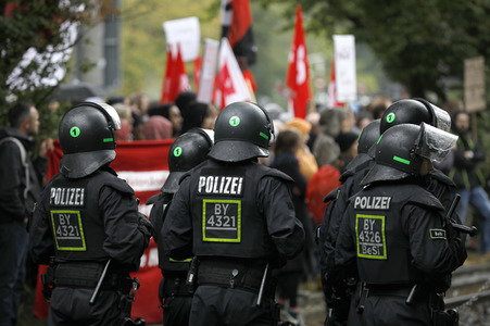 Anti-AfD-Demo in Nürnberg