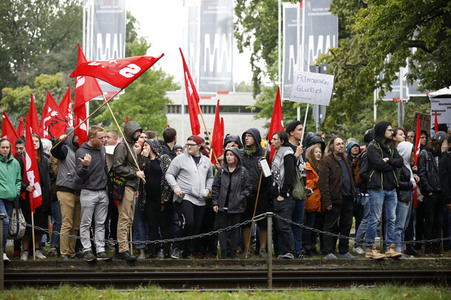 Anti-AfD-Demo in Nürnberg