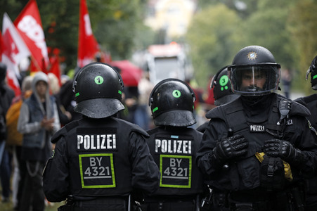 Anti-AfD-Demo in Nürnberg
