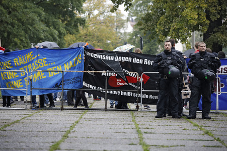 Anti-AfD-Demo in Nürnberg