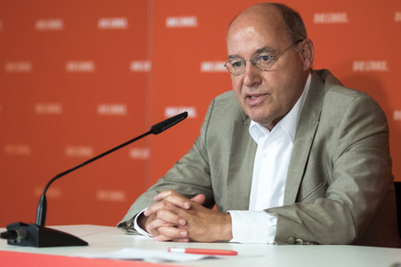 Pressekonferenz der LINKEN in Berlin