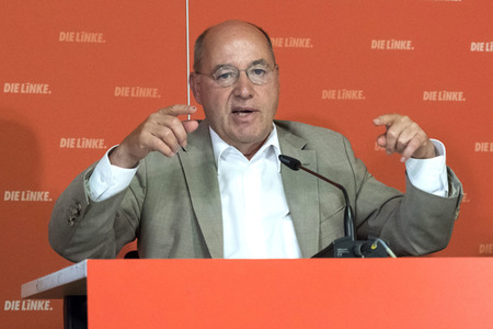 Pressekonferenz der LINKEN in Berlin