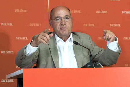 Pressekonferenz der LINKEN in Berlin