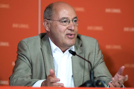 Pressekonferenz der LINKEN in Berlin