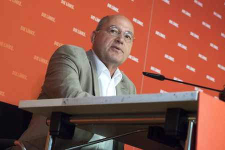 Pressekonferenz der LINKEN in Berlin