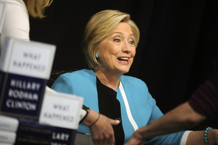 Buchsignierstunde mit Hillary Clinton in New York