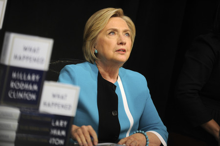 Buchsignierstunde mit Hillary Clinton in New York