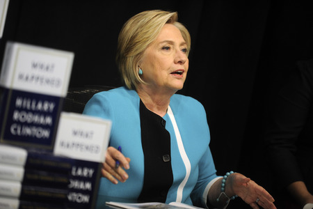 Buchsignierstunde mit Hillary Clinton in New York