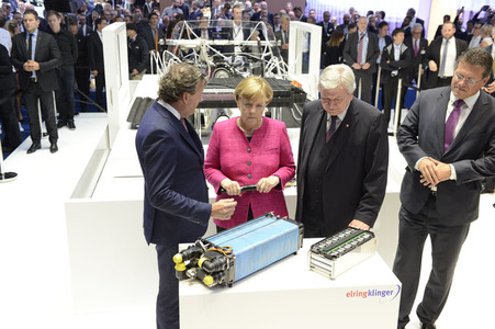 Eröffnung der IAA Pkw 2017 in Frankfurt