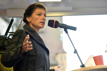 Wahlkampfveranstaltung der LINKEN in Nürnberg