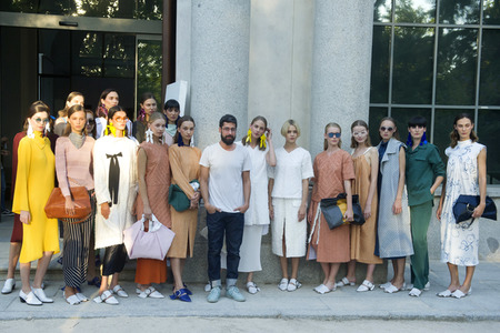 Moises Nieto Fashion Show in Madrid