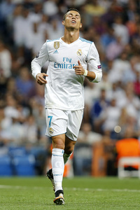 Champions League Match Real Madrid vs APOEL Nicosia in Madrid