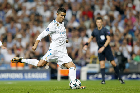 Champions League Match Real Madrid vs APOEL Nicosia in Madrid
