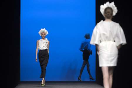 Alvarno y The 2nd Skin Co Fashion Show auf der Mercedes-Benz Fashion Week Madrid SS 2018