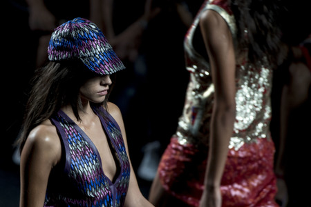 Custo Barcelona Fashion Show auf der Mercedes-Benz Fashion Week Madrid SS 2018