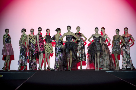Hannibal Laguna Fashion Show auf der Mercedes-Benz Fashion Week Madrid SS 2018