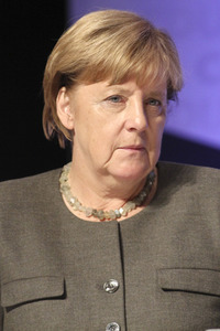 Wahlkampfveranstaltung mit Angela Merkel in Hamburg