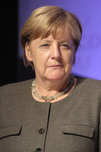 Wahlkampfveranstaltung mit Angela Merkel in Hamburg