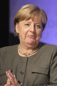 Wahlkampfveranstaltung mit Angela Merkel in Hamburg