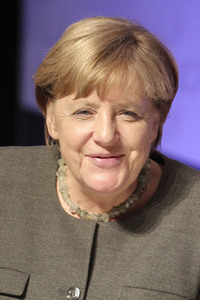 Wahlkampfveranstaltung mit Angela Merkel in Hamburg
