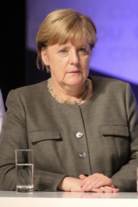 Wahlkampfveranstaltung mit Angela Merkel in Hamburg