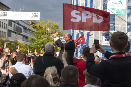Wahlkampfveranstaltung mit Martin Schulz in Hannover