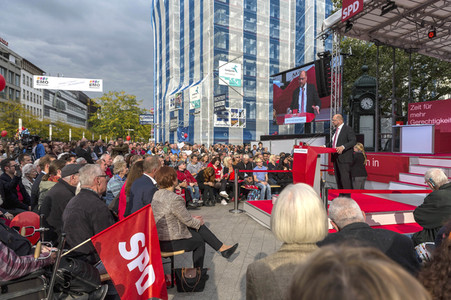 Wahlkampfveranstaltung mit Martin Schulz in Hannover