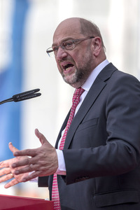 Wahlkampfveranstaltung mit Martin Schulz in Hannover