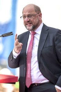 Wahlkampfveranstaltung mit Martin Schulz in Hannover
