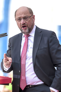 Wahlkampfveranstaltung mit Martin Schulz in Hannover