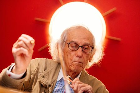 Autogrammstunde von Christo in Köln