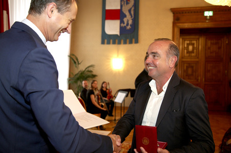 Verleihung des Goldenen Verdienstzeichens des Landes Wien