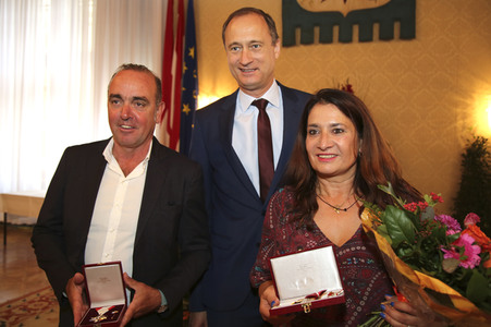 Verleihung des Goldenen Verdienstzeichens des Landes Wien