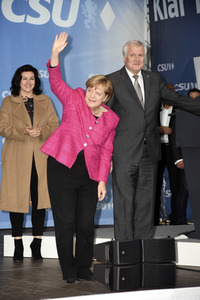 Wahlkampfveranstaltung der CSU in München