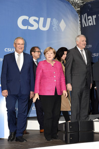 Wahlkampfveranstaltung der CSU in München