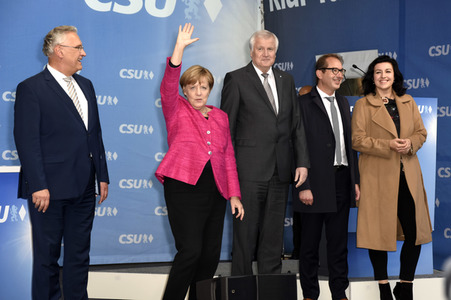 Wahlkampfveranstaltung der CSU in München