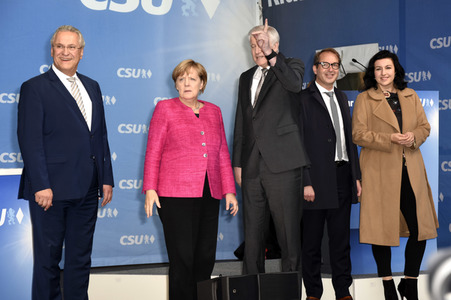 Wahlkampfveranstaltung der CSU in München