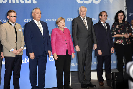 Wahlkampfveranstaltung der CSU in München
