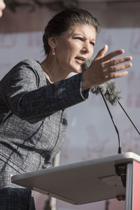 Wahlkampfveranstaltung der LINKEN in Berlin