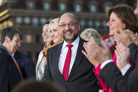 Wahlkampfveranstaltung mit Martin Schulz in Berlin
